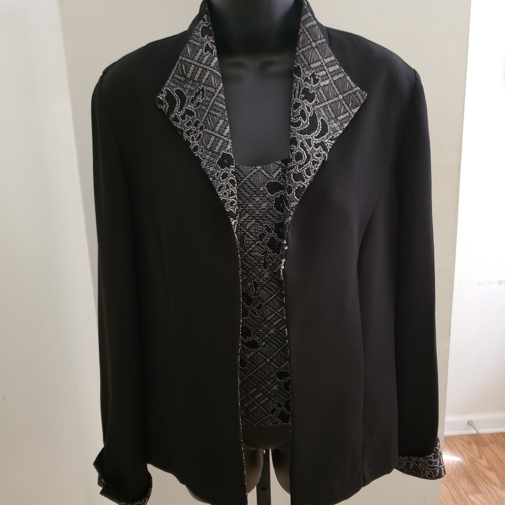 Suit jacket and shirt